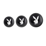 Playboy Pleasure 3 Ways Metal Anal Plug Set