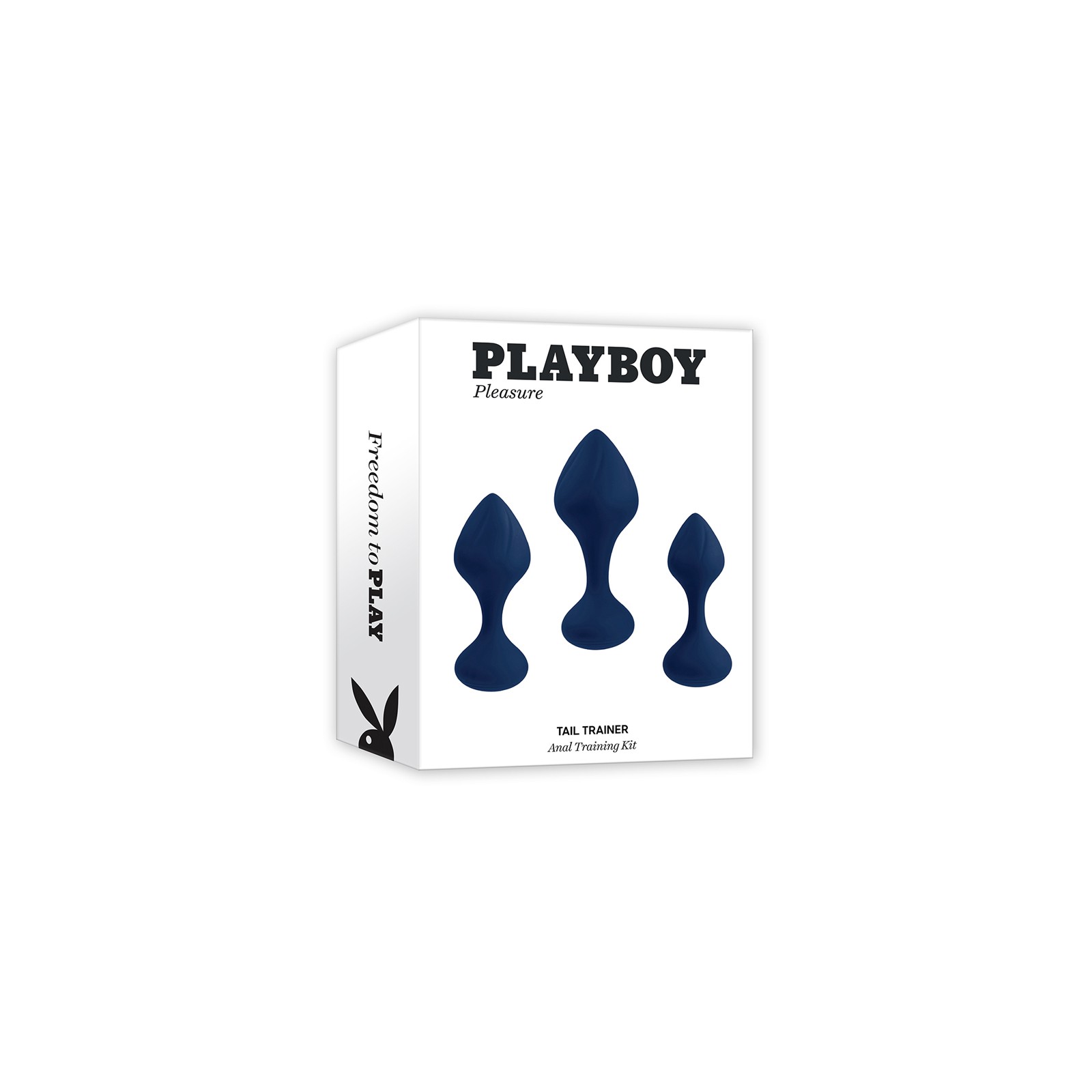 Playboy Tail Trainer 3-Piece Anal Plug Kit