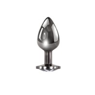 Tux Large Metal Anal Plug by Playboy