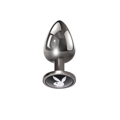 Tux Large Metal Anal Plug by Playboy