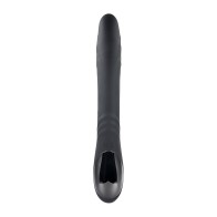 Playboy Rapid Rabbit Silicone Vibrator Black