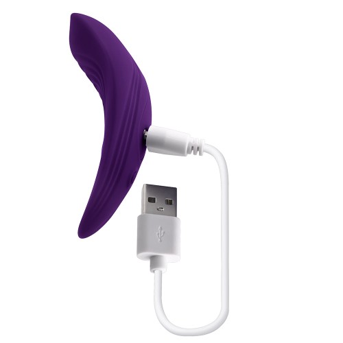 Playboy Rechargeable Remote Control Vibrator in Acai