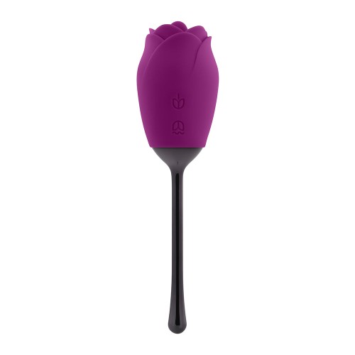 Vibrador Recargable de Silicona Playboy Petal