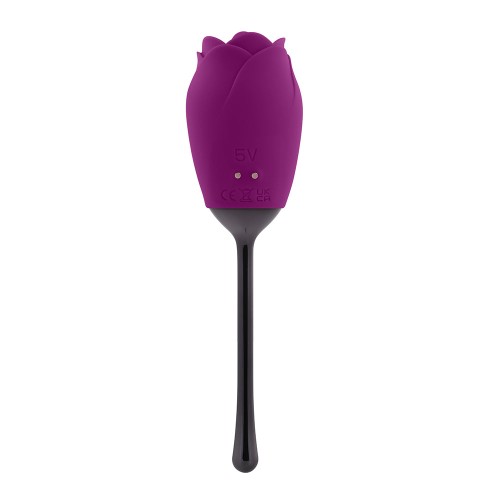 Vibrador Recargable de Silicona Playboy Petal