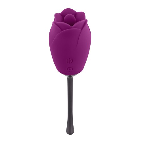 Vibrador Recargable de Silicona Playboy Petal