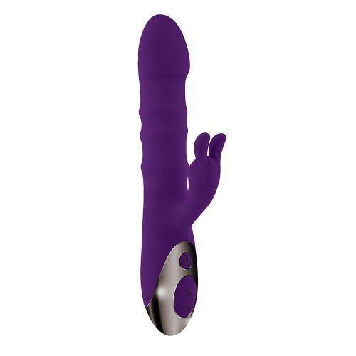 Vibrador de Doble Estimulación Hop To It de Playboy