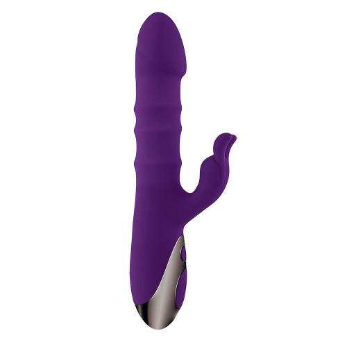 Vibrador de Doble Estimulación Hop To It de Playboy