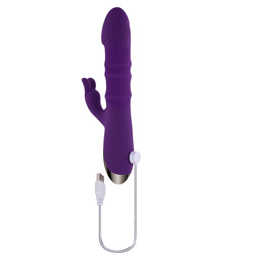 Vibrador de Doble Estimulación Hop To It de Playboy