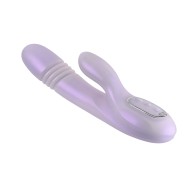 Playboy Vibrador Doble Estímulo Silicona Térmica y de Movimiento Opal