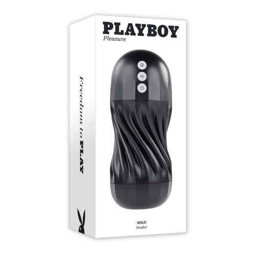 Masturbador Vibrante y Succionador Recargable Playboy Solo