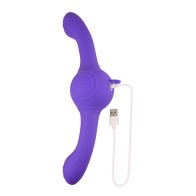 Evolved Our Gyro Vibe Rechargeable Dual Ended Gyrating Vibrator