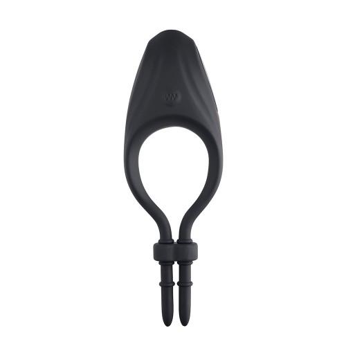 Lazo Vibrador de Silicona Zero Tolerance Perfect Fit Negro