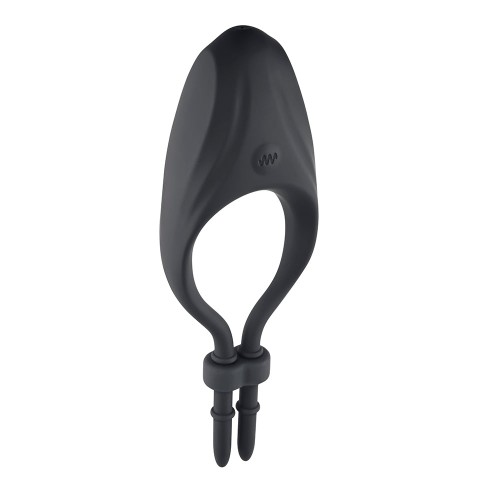 Lazo Vibrador de Silicona Zero Tolerance Perfect Fit Negro