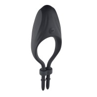 Lazo Vibrador de Silicona Zero Tolerance Perfect Fit Negro