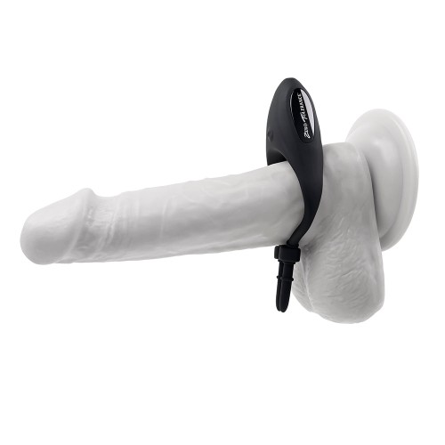 Lazo Vibrador de Silicona Zero Tolerance Perfect Fit Negro