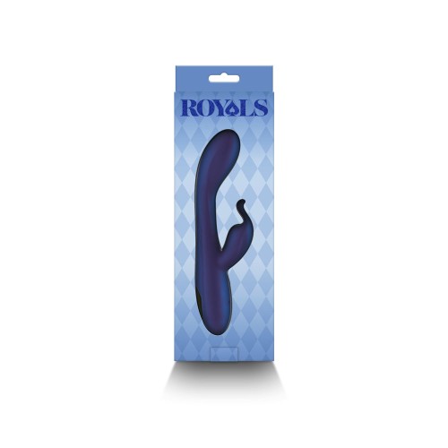 Vibrador Conejo Royals Empress Azul Metálico