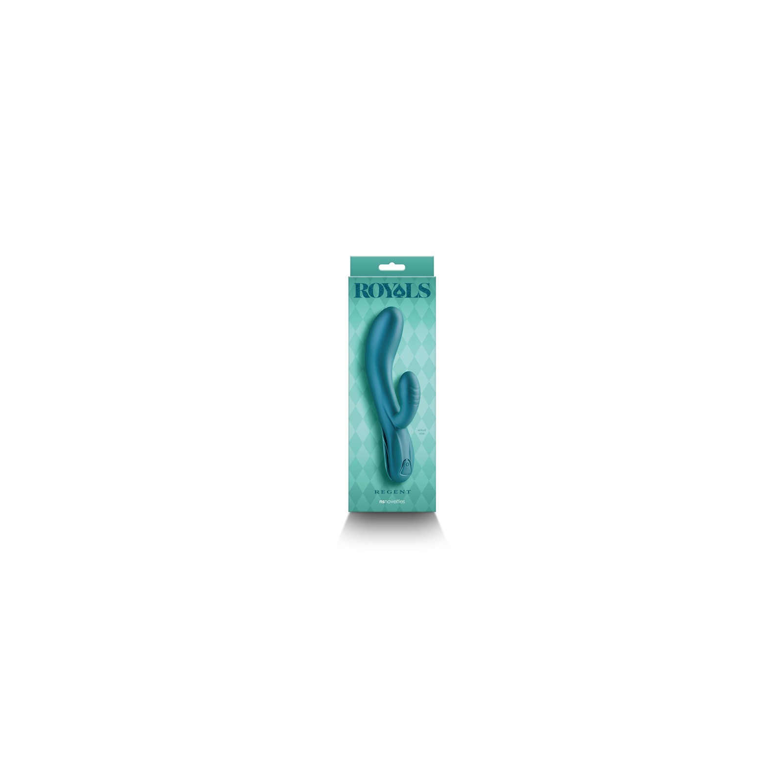 Royals Regent Rabbit Vibrator - Metallic Green