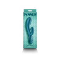 Royals Regent Rabbit Vibrator - Metallic Green