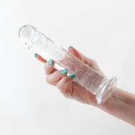 Dildo Jelly Fantasia Upper Claro 8 in.