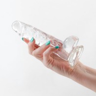 Fantasia Ballsy Jelly Dildo Clear