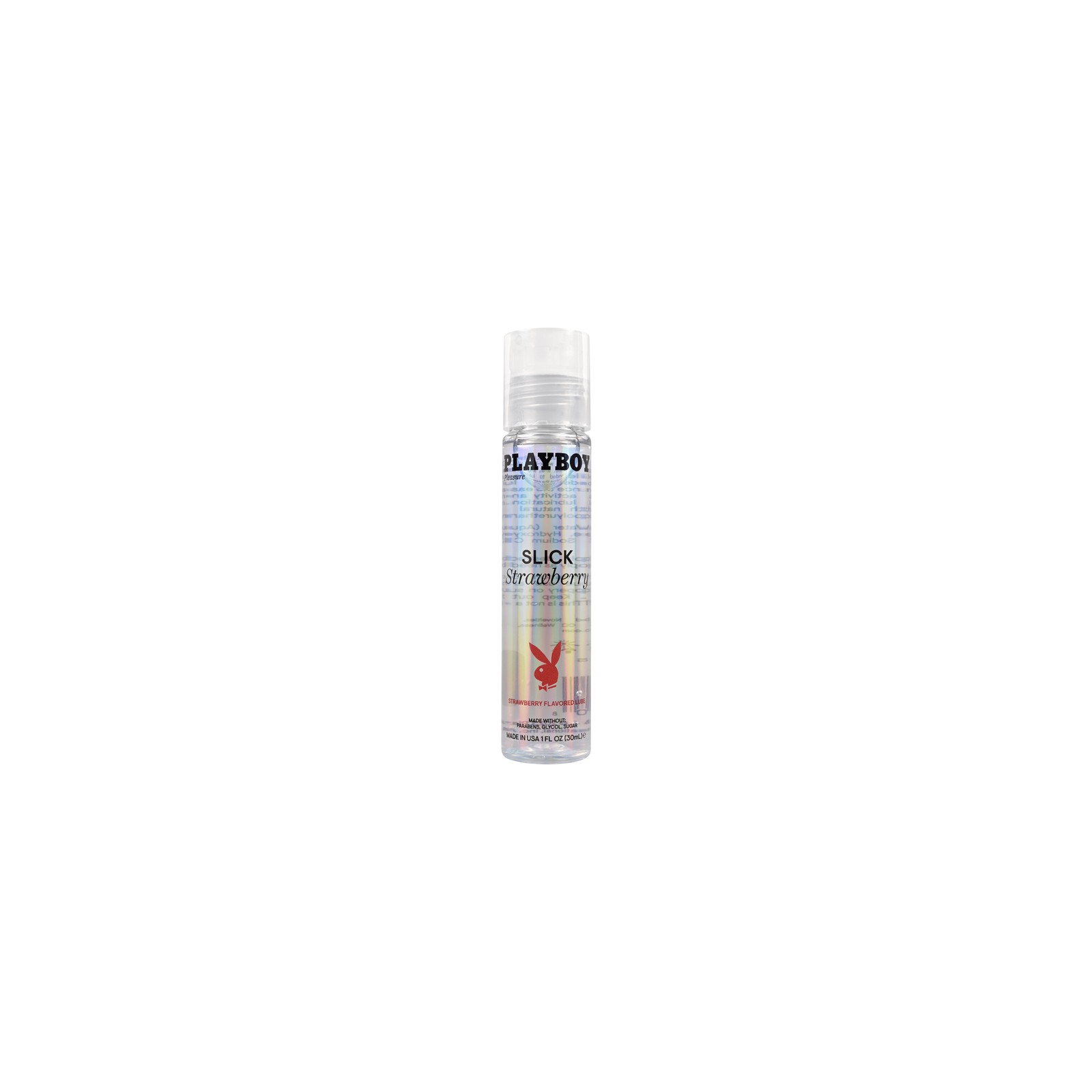 Lubricante de Agua Playboy Slick Sabor Fresa 1 oz.