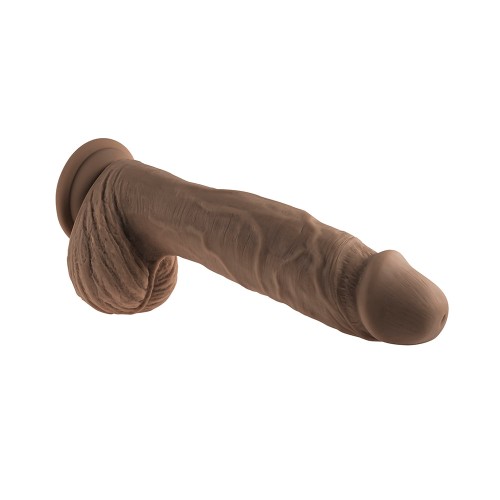 Dildo Evolved Full Monty Control Remoto para Placer Realista