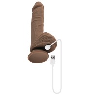 Evolved Full Monty Remote-Controlled Dildo for Lifelike Pleasure