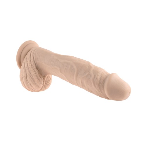 Dildo Evolved Full Monty Recargable con Control Remoto para Satisfacción Máxima