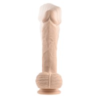 Dildo Evolved Full Monty Recargable con Control Remoto para Satisfacción Máxima