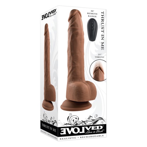 Evolved Thrust In Me Vibrating Thrusting Dildo