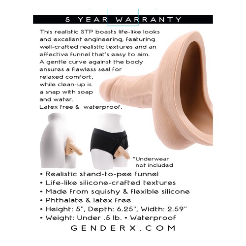 Gender X Realistic Stand To Pee Device