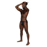 Male Power Easy Breezy Black Jock Sleeve S/M