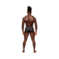 Male Power Bikini Sassy Lace - Negro M - Estilo Seductor