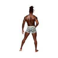 Shorts Transparent Male Power Seamless Prints Flamenco M