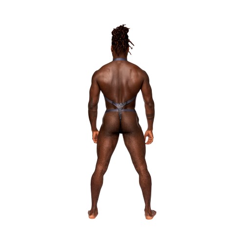 Male Power S'naked Shoulder Sling Harness Thong L/XL