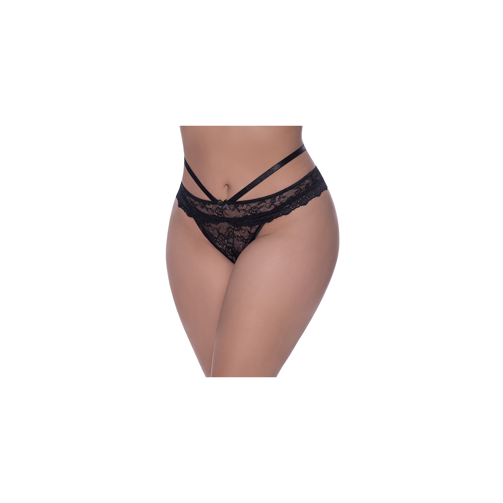 Magic Silk Ooh La Lace Peek-a-Boo Cheeky Panty