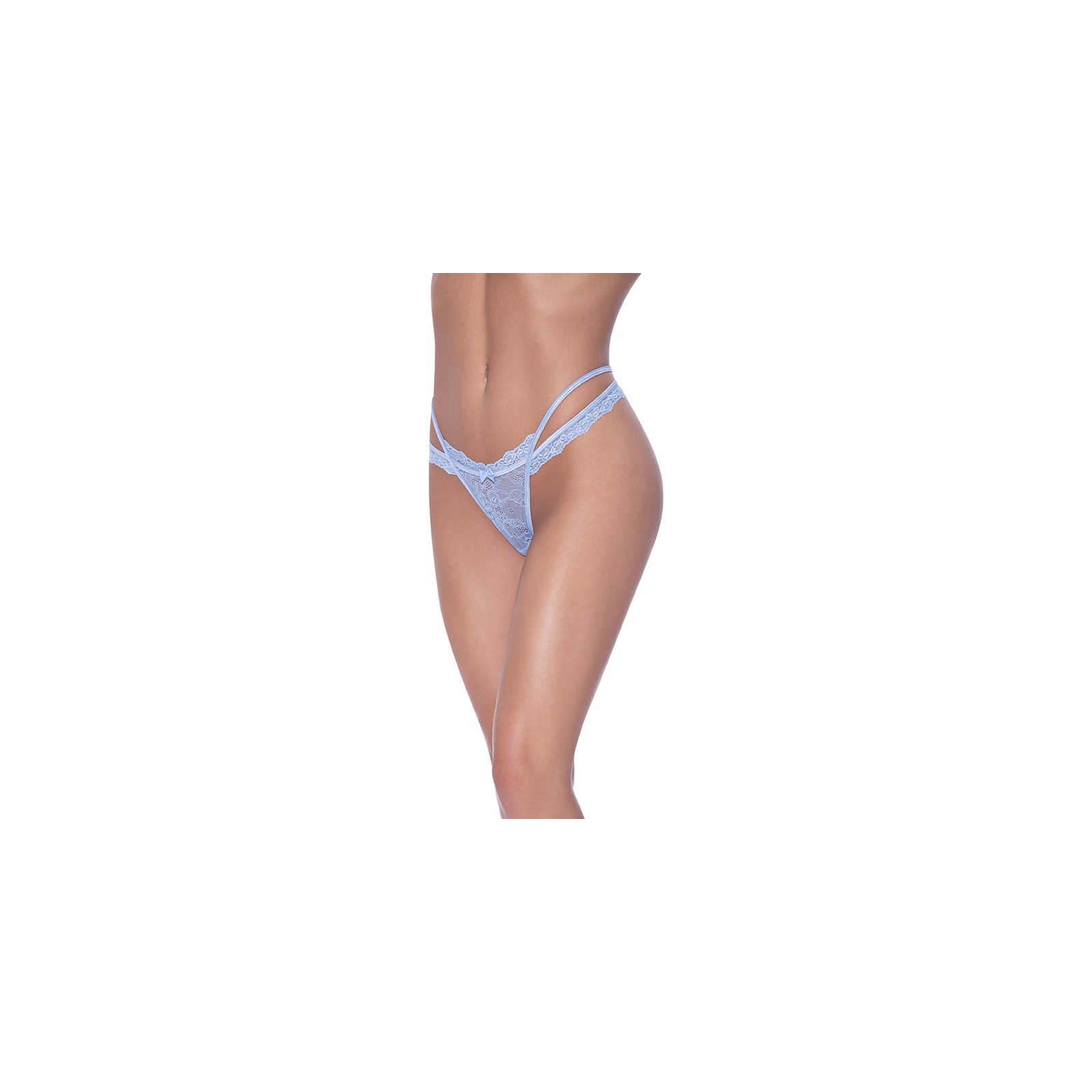 Tanga Sin Crotch Ooh La Lace de Magic Silk