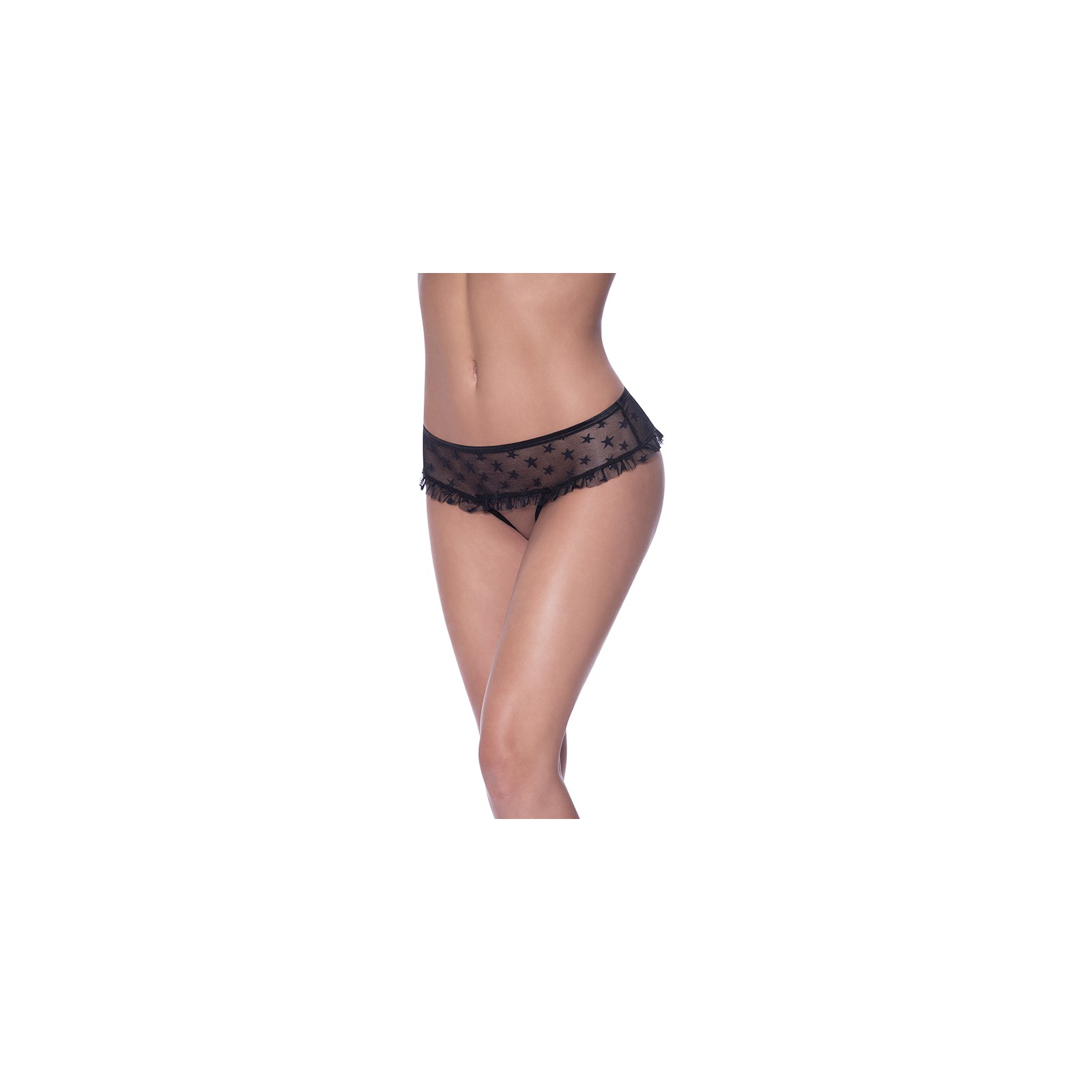 Hipster con Falda Love Star de Magic Silk para Noches Divertidas