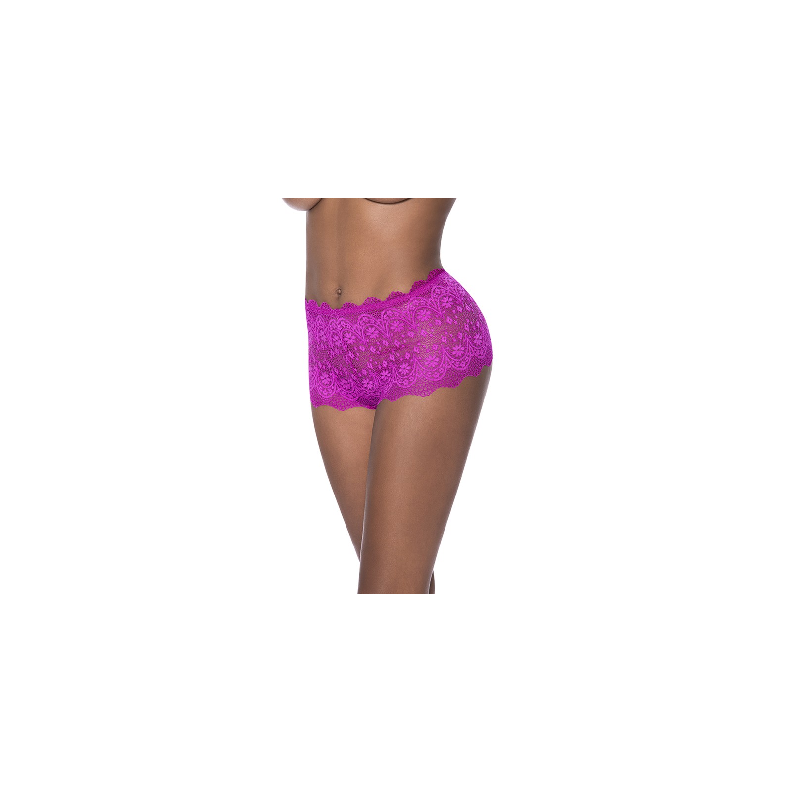 Boyshort de Encaje Berrylicious Magic Silk