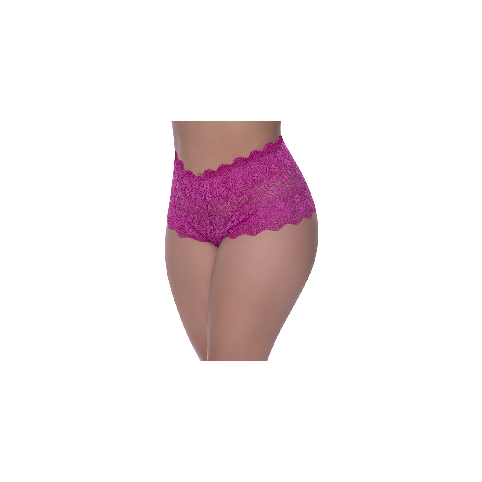 Magic Silk Lace Boyshort - Berrylicious Fun