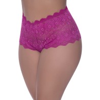 Magic Silk Lace Boyshort - Berrylicious Fun