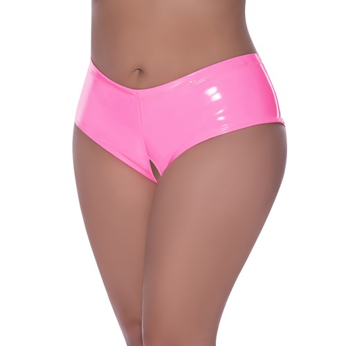 Magic Silk Low Rise Split Crotch Boyshort