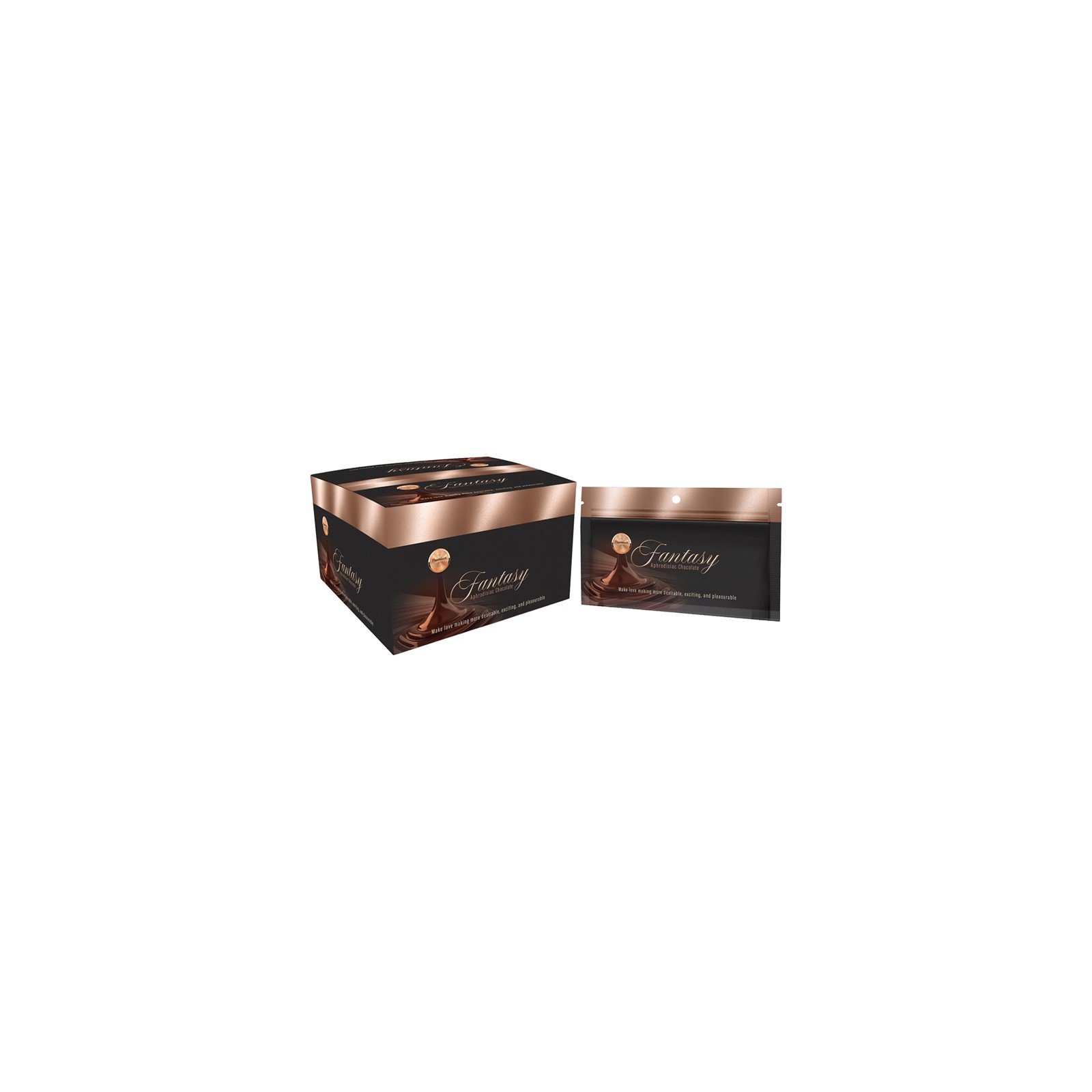 Sachets Mejorador Masculino Fantasy Chocolate