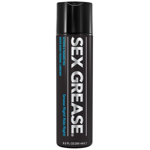 Sex Grease Water Based Lubricant 8.5 oz Bottle