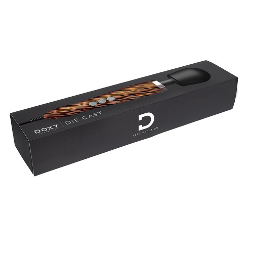 Doxy Die Cast Wand Vibrator Tiger