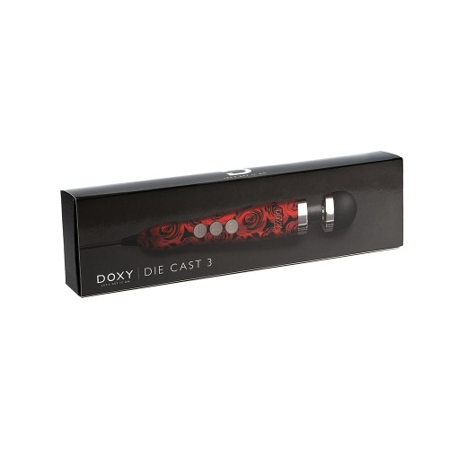 Doxy Die Cast 3 Compact Wand Vibrator Roses