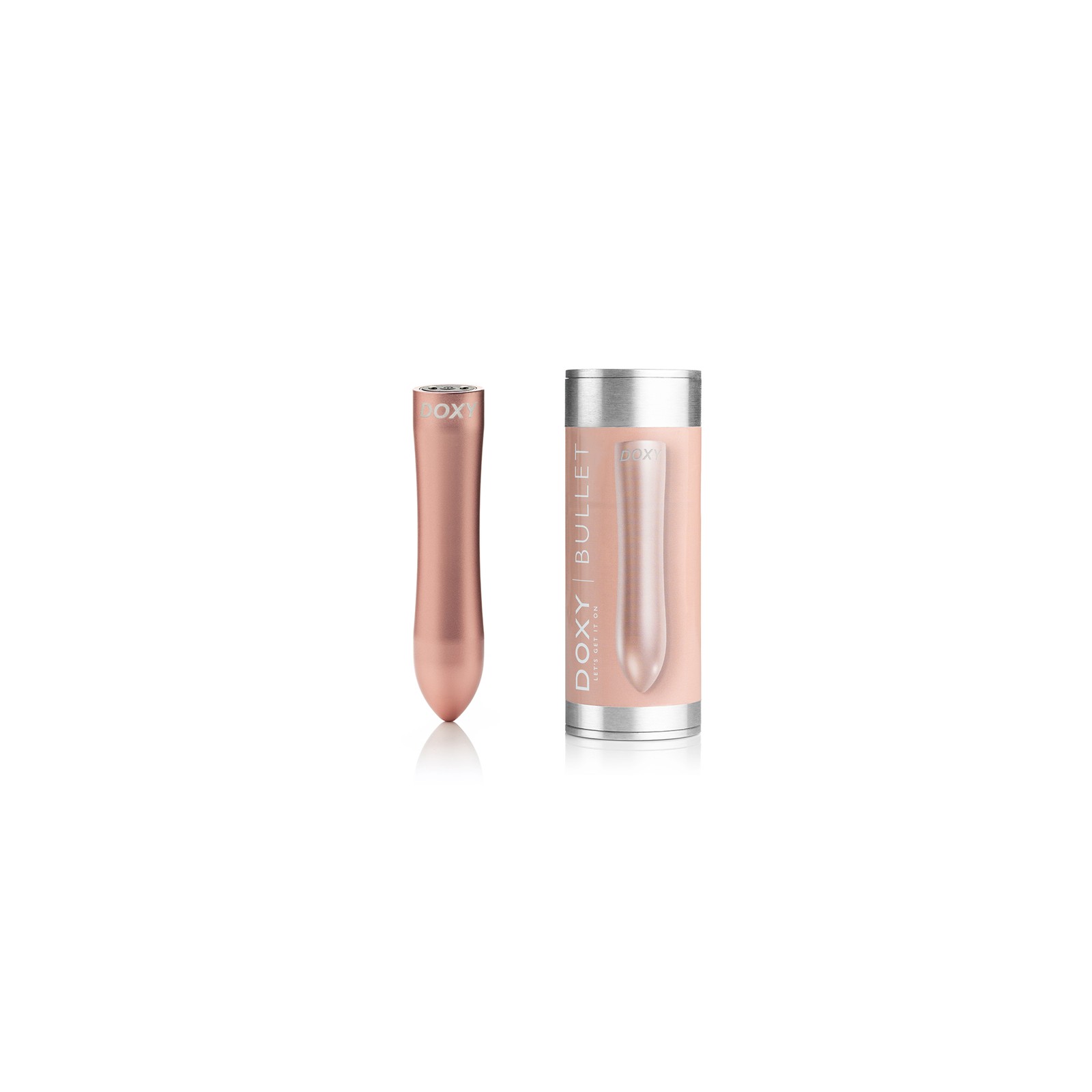 Doxy Bullet Rechargeable Vibrator Rose Gold - Ultimate Pleasure