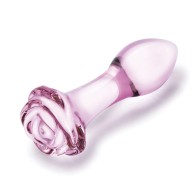 Glas Rosebud 3-Piece Glass Anal Plug Set