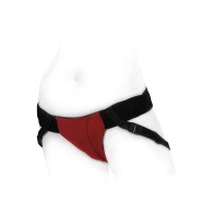 SpareParts Joque Double Strap Harness Red Size B