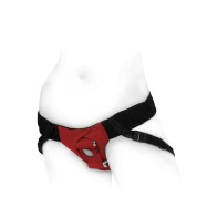 SpareParts Joque Double Strap Harness Red Size B